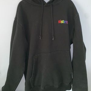 James Charles rainbow logo hoddie